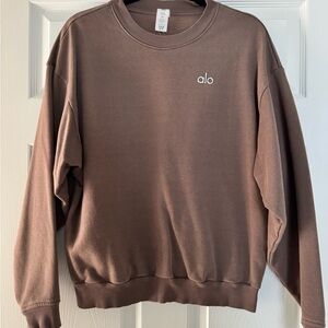 ALO Yoga Women's Brown Sweatshirt